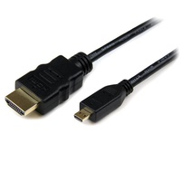 StarTech Connect an HDMI¨ Micro-equipped Smartphone or Portable Device to your HDMI-capable TV or Display HDADMM1M