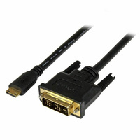 StarTech 3.0m Mini HDMI to DVI-D Male-Male Adapter Cable - HDCDVIMM3M