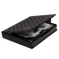 StarTech 2.5in Anti-Static Hard Drive Protector Case, Black (3pk) - HDDCASE25BK