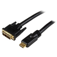 StarTech Connect an HDMI¨-enabled output device to a DVI-D display, or a DVI-D output device to an HDMI-capable display HDDVIMM10M