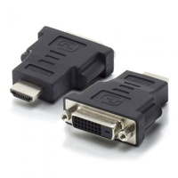 ALOGIC Premium HDMI (M) to DVI-D (F) Adapter - Male to Female - Retail Blister Packaging 