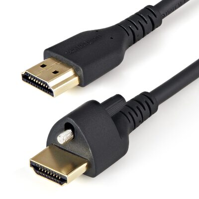 Startech HDMM1MLS 1m/3ft HDMI Cable with Locking Screw 4K