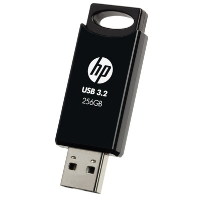 HP HPFD712B-256 712B, 256GB, BLACK, USB 3.2, PCBA 3.2