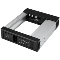 StarTech 5.25 to 3.5 Drive Hot Swap Bay, For 3.5 SATA/SAS, Trayless - HSB1SATSASBA