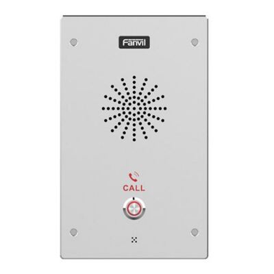 Fanvil i16S Outdoor Audio Intercom, 2 SIP Lines, 1 DSS Key, PoE, IP65 & IK10, ONVIF, 2Yr Warranty