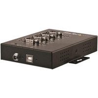 StarTech 4-Port Industrial USB to RS-232/422/485 Serial Adapter - 15 kV ESD Protection ICUSB234854I