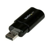 StarTech USB Audio Adapter External Sound Card - ICUSBAUDIOB