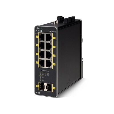 CISCO (IE-1000-8P2S-LM) IE-1000 GUI based L2 PoE switch