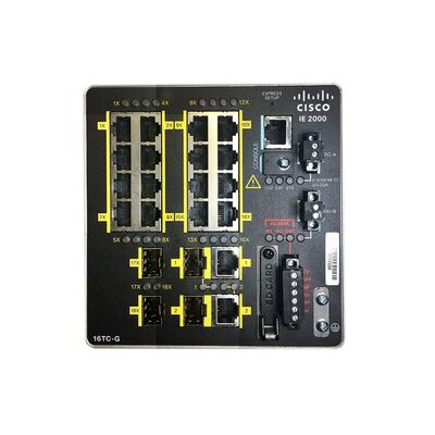 CISCO (IE-2000-16TC-G-E) IE 16 10/100.2 FE SFP+2 T/SFP Base 1588