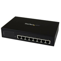 StarTech 8-Port Industrial Gigabit PoE+ Switch - IES81000POE