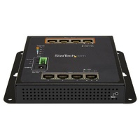StarTech 8-Port (4x PoE +) GbE Switch - L2 Managed - Wall Mount