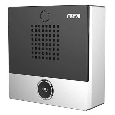 Fanvil i10S Indoor Audio Intercom, 2 SIP Lines, 1 DSS Key, PoE, IP54, Mini Size