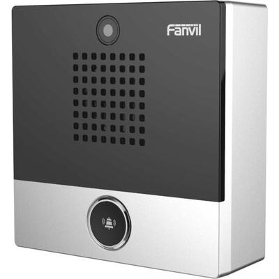 Fanvil i10SV Indoor Audio/Video Intercom, 2 SIP Lines, 1 DSS Key, PoE, IP54, Mini Size