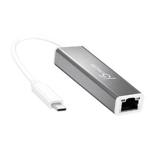 J5create JCE133G USB-C to Gigabit Ethernet Adapter (USB Type-C to RJ-45)