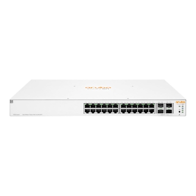 HPE Aruba Instant On 1930 24-Port Class 4 PoE & 4-Port SFP/SFP+ 370W Switch - JL684B