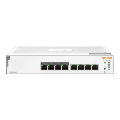 HPE Aruba Instant On 1830 8-Port Class 4 PoE 65W Switch - JL811A