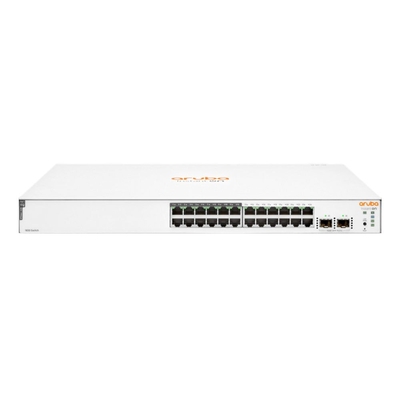 HPE Aruba Instant On 1830 24-Port Class 4 PoE & 2-Port SFP 195W Switch - JL813A