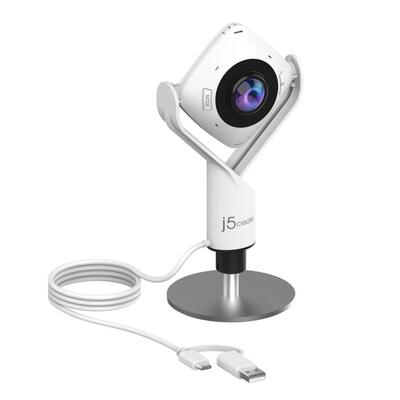 j5create JVCU360 Full HD USB-C 360 Conference Webcam