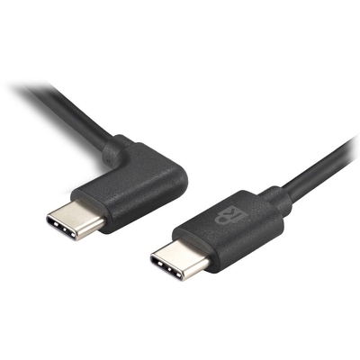 Kensington K32302WW USB-C 2.0 Charging Cable Straight to Right-Angle (12.4",10-Pack)