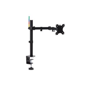 KENSINGTON SINGLE MONITOR DESK MOUNT, UP TO 34" & 8KG, VESA 75x75, 100x100 - BLACK