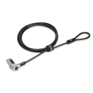 KENSINGTON COMBINATION NOTEBOOK LOCK - N17 FOR DELL DEVICES WITH WEDGE LOCK SLOT