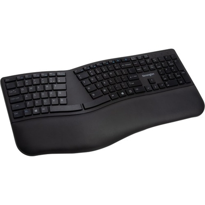 Kensington Pro Fit Ergonomic Wireless Keyboard - Black