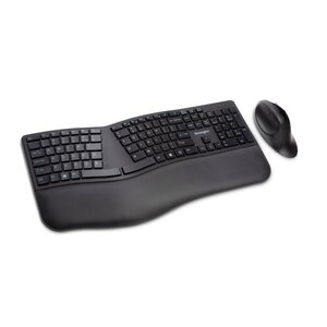 Kensington Pro Fit® Ergo Wireless Keyboard and Mouse Black K75406US