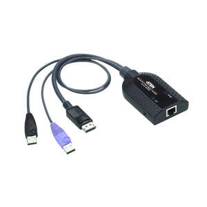 ATEN KA7189 USB DisplayPort Virtual Media KVM Adapter (Support Smart Card Reader and Audio De-Embedder)