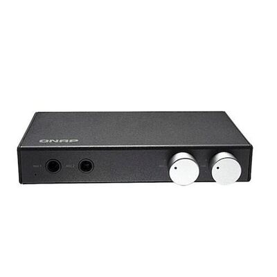 QNAP KAB-001 OCEANKTV AUDIO BOXUSB INTERFACE 2 MIC IN 2 RCA OUT FOR TURBO NAS HDMI MODEL