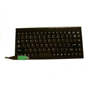 Mini Keyboard USB & PS2 Black