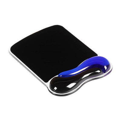 Kensington Gel Series Mouse Pad, Blue/Black (62401)