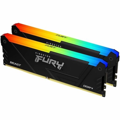 KINGSTON KF432C16BB2AK2/64 64GB DDR4-3200MT/s CL16 DIMM (Kit of 2) FURY Beast RGB