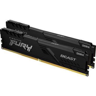 Kingston FURY Beast RAM Module - 16 GB (2 x 8GB) - DDR4-3200/PC4-25600 DDR4 SDRAM