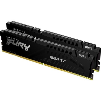 KINGSTON KF552C40BBK2-64 64GB DDR5-5200MTs CL40 DIMM (Kit of 2) FURY Beast Black