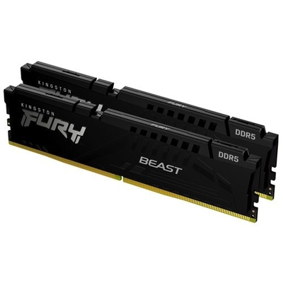 KINGSTON KF556C40BBK2-128 128GB DDR5 5600MT/S CL40 DIMM (KIT OF 2) FURY BEAST BLACK
