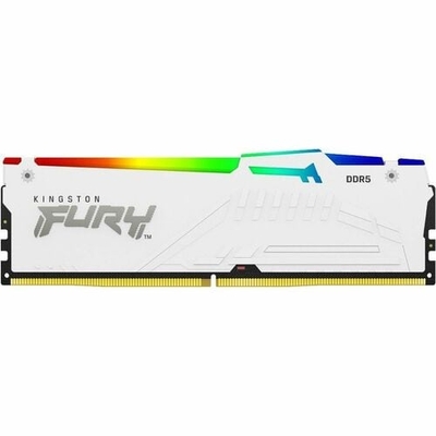 KINGSTON KF556C40BWAK4-128 128GB DDR5-5600MT/s CL40 DIMM (Kit of 4) Beast White RGB XMP