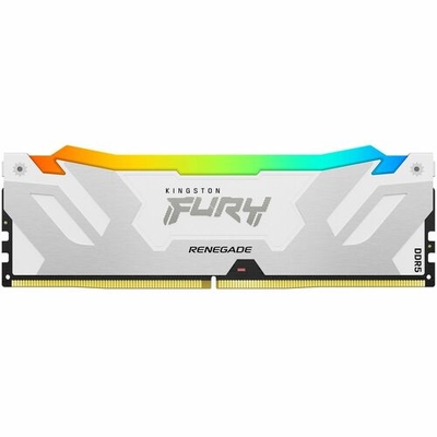 KINGSTON KF576C38RWAK2-32 32GB DDR5-7600MT/s CL38 DIMM (Kit of 2)Renegade RGB White XMP