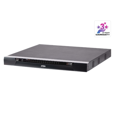 Aten 1-Local/2-Remote Access 32-Port Multi-Interface Cat 5 KVM over IP Switch