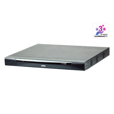 ATEN KN4116VA-AX-U 1-Local/4-Remote  Access 16-Port Multi-Interface Cat 5 KVM over IP Switch