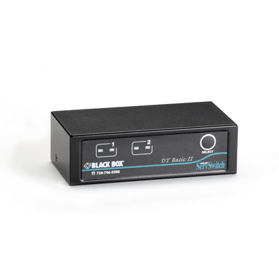 BLACKBOX 2-Port Desktop KVM Switch VGA USB or PS/2 Includes Cables (KV7022A)