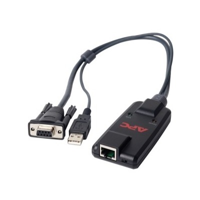 APC APC KVM 2G KVM Cable for KVM Switch, Keyboard, Mouse, Monitor - First End: 1 x RJ-45 Network - Female - Second End: 1 x 15-pin HD-15 - Female, 1 x