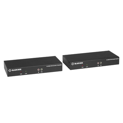 BLACKBOX KVM Extender Fiber - 4K SH HDMI USB 2.0 Serial Audio Local Video (KVXLCHF-100)