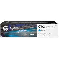 HP 976Y Extra High Yield Cyan Original PageWide Cartridge (L0R05A)