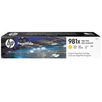HP 981X HIGH YIELD YELLOW PAGEWIDE Cartridge