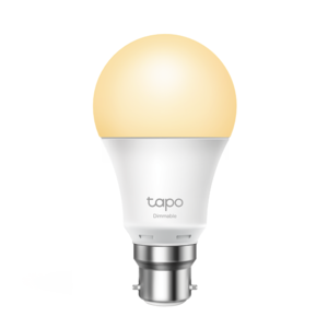 TP-LINK TAPO SMART WI-FI LED LIGHT BULB WITH DIMMABLE LIGHT, BAYONET B22, 2YR