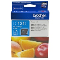 Brother LC131C Cyan Ink Cartridge Genuine