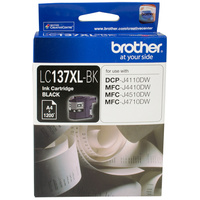Genuine Brother LC-137XL Black Ink Cartridge