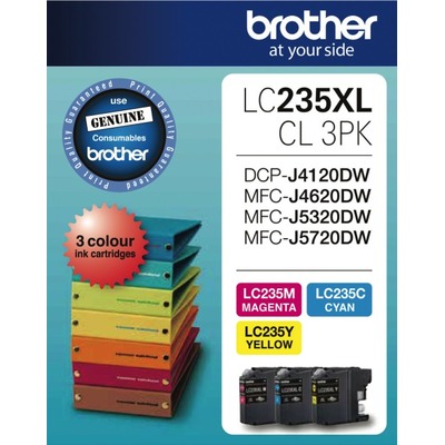 Brother LC235XL CMY Colour Pck
