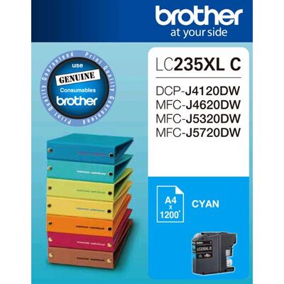 Brother LC235XL Cyan Ink Cart