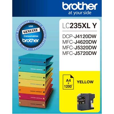 Brother LC235XL Yellow Ink Cartridge